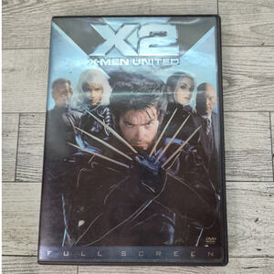DVD X2 X-Men United Full Screen Edition Superhero Hugh Jackman Halle Berry